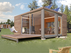 4個集裝箱別墅圖片